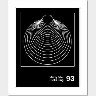 Bells Ring - Minimalist Style Graphic Design Posters and Art